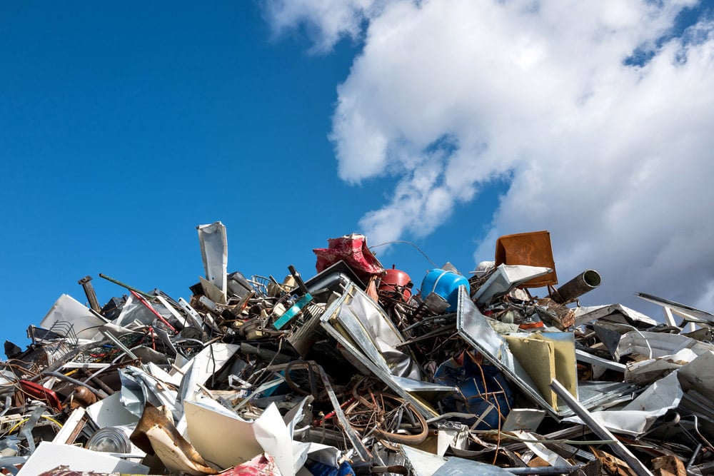 Discarded Metal Scrap